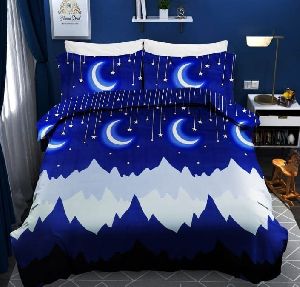 Double Bed Sheets with Pillow Cover