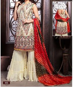 Party Wear Sharara Suit