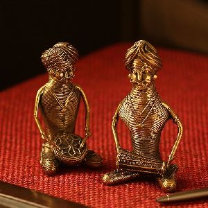 Dhokra Brass Figurine