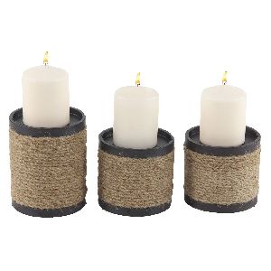 Jute Candle Holder