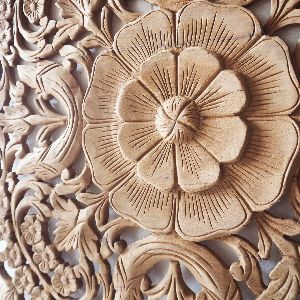 Stone Carved Wall Panel