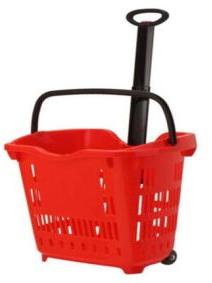 2 Wheel Shopping Basket