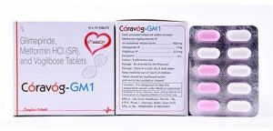 Glimepiride, Metformin hcl and Voglibose Tablets