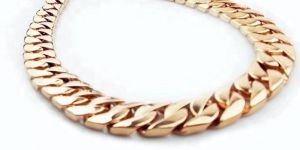 BRASS CHAIN DIAMOND CUT