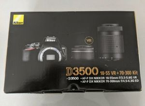 Nikon D3500 DSLR camera