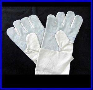 Leather Cotton Hand Gloves