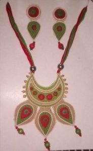 Jute Necklace Set