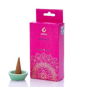 Pink ( Mandala) ayurvedic cone dhoop