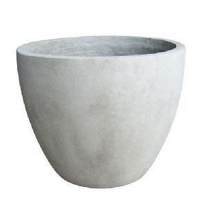 cement flower pot