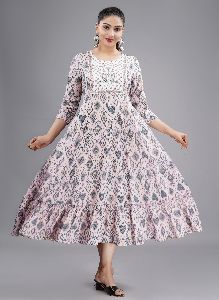 Rayon Printed Kurti