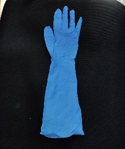 Elbow Length Nitrile Gloves