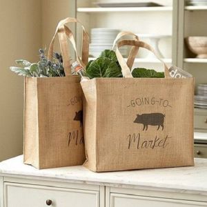 Jute Grocery Bag