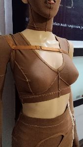 Brown Elastic Plain Liposuction Compression Garment, Gender : Female, Size  : Standard at Rs 2,000 / Piece in Surat