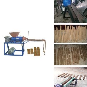 Cow Dung Log Making Machine