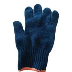 Cotton knitted gloves white