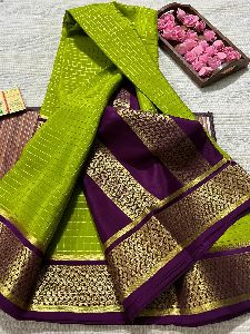 silk mark certified mysore silk saree