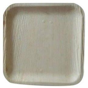 8 Inch Square Areca Leaf Plate