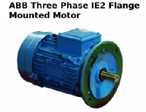 ABB Three Phase IE2 Flange Mounted Motor