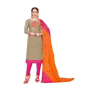 Modal Silk Unstitched Salwar Suit