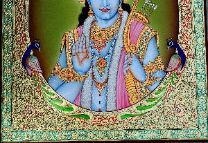 Sri Ram Ayodhya Tanjore Painting