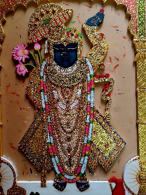 Shrinathji Nathdwara Tanjore Painting
