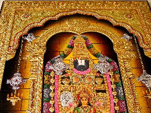 Sri Tirupati Balaji Tanjore Painting
