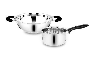 Stainless Steel 2 Piece Cookware Set