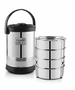 Stainless Steel Alpha 4 Set Lunch Box