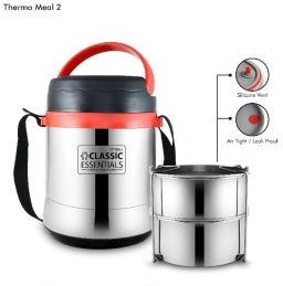 Stainless Steel Thermo Meal 2 Set Lunch Box