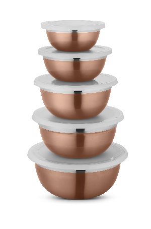 Copper Color Bowl Set