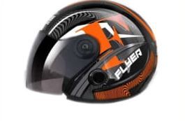 Track Light Graphic Helmet