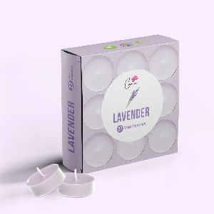 Lavender Wax Candle