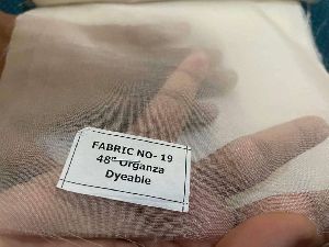 Dyeable Organza Fabric