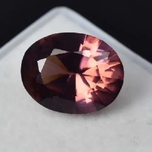 Brown Oval Sapphire Gemstone