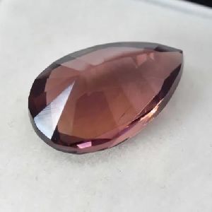 Brown Pear Sapphire Gemstone