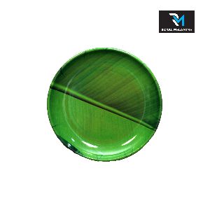 Green Melamine Plate