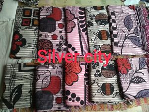 Cotton bedsheet single bed or double bed also