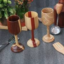 Wooden Wine Glasses