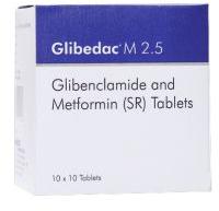 Glibedac-M 2.5 Tablets
