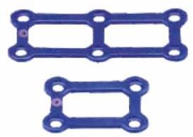 Rectangular 3D Bone Plate