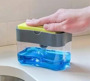 2 in 1 soap dispenser