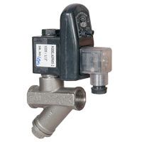 HYDINT Auto Drain Valve, SS-304 for Timer Based, with Filter, Model: ADF-695-2