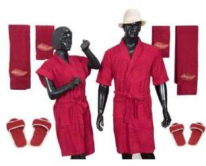 Couple Bathrobe Set