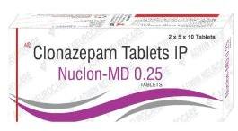Nuclon-MD 0.25mg Tablets