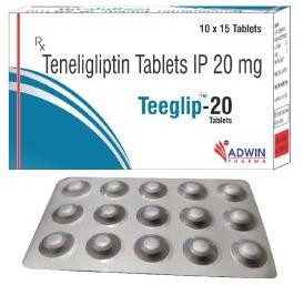 Teeglip 20mg Tablets