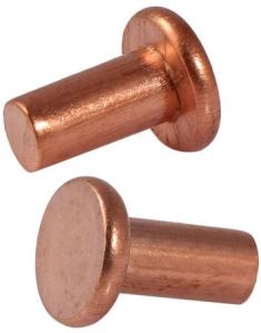 Copper Flat Head Rivet