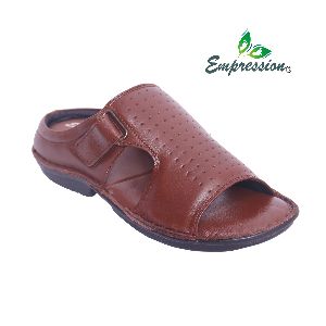 OM N 7011 Mens Leather Flip Flop Sandals