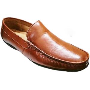 OM N 7033 Tan Mens Leather Belly Shoes