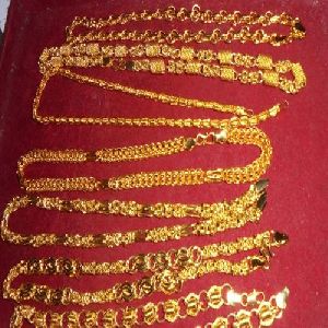 Two Tone Necklace Set