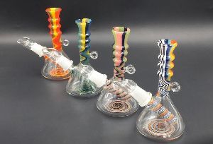 Glass smoking waterpipe